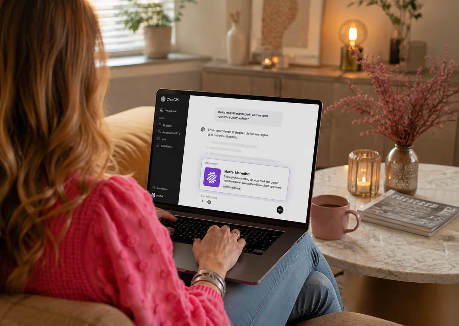 ChatGPT adverteren pilot