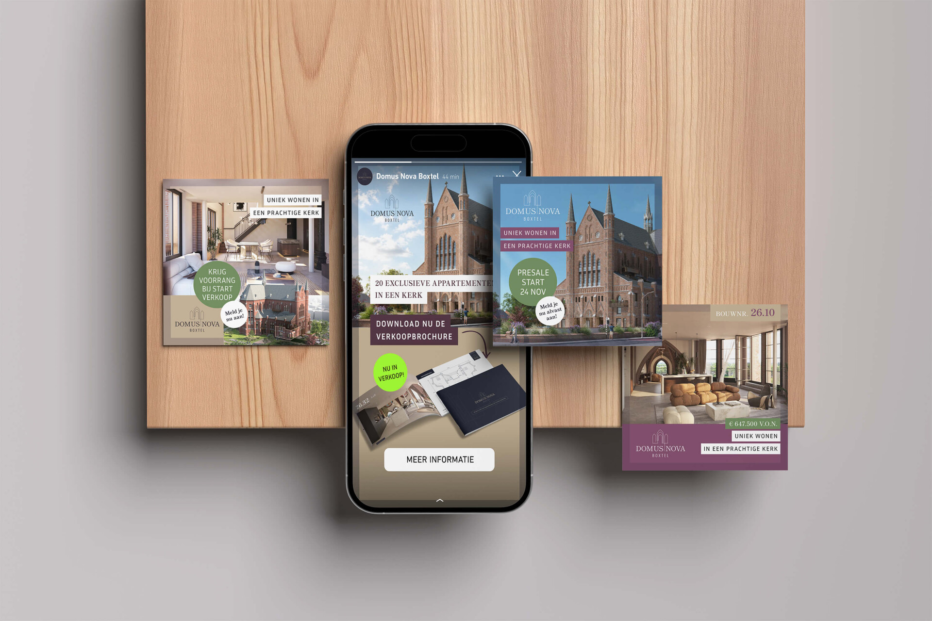 Domus Nova advertising
