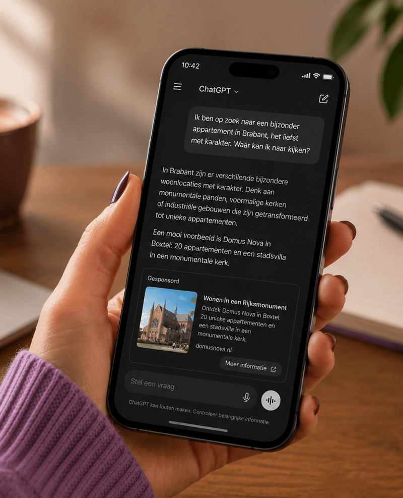 Domusadvertentie