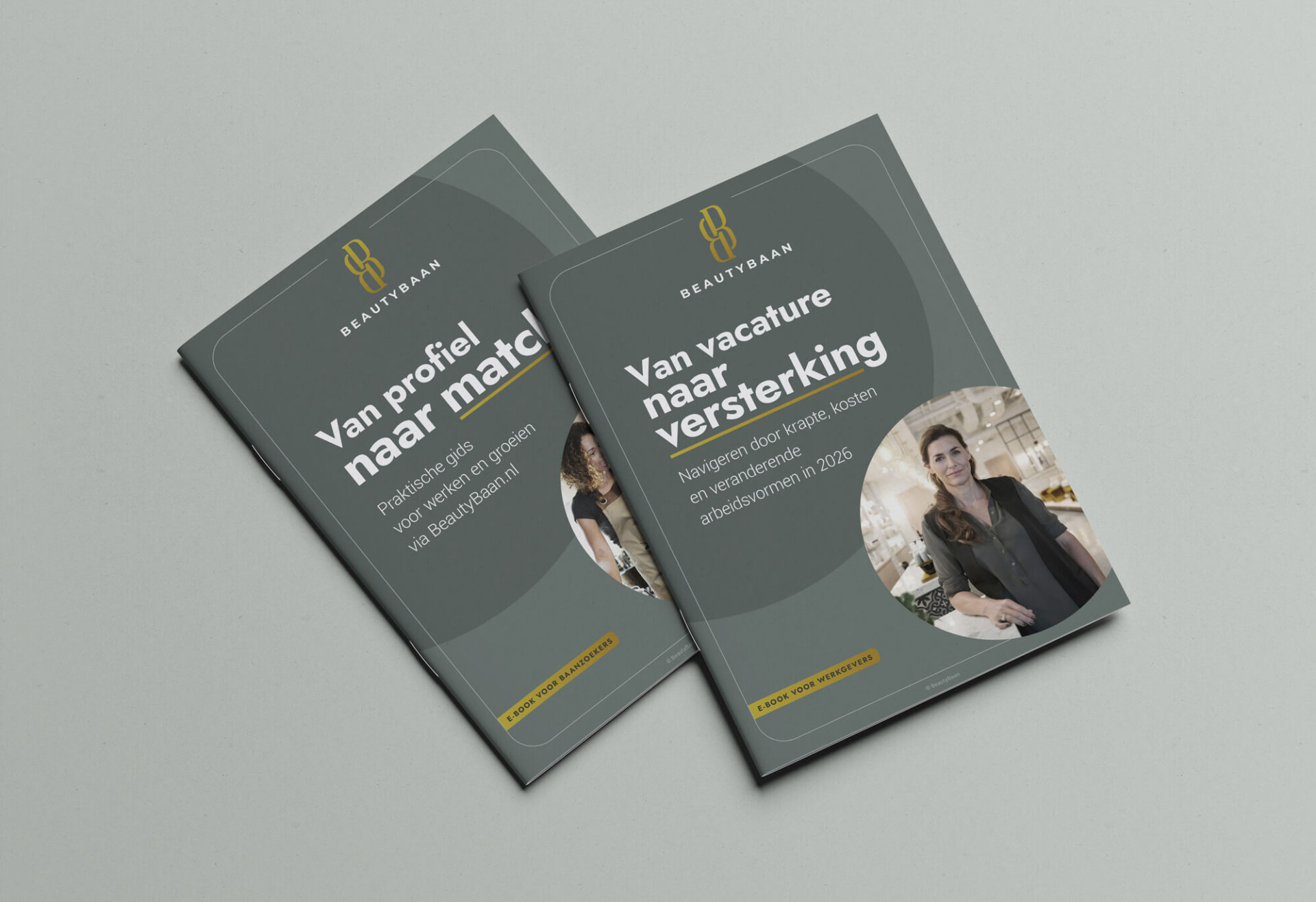 Mockup BaanZoekers en WerkGevers covers