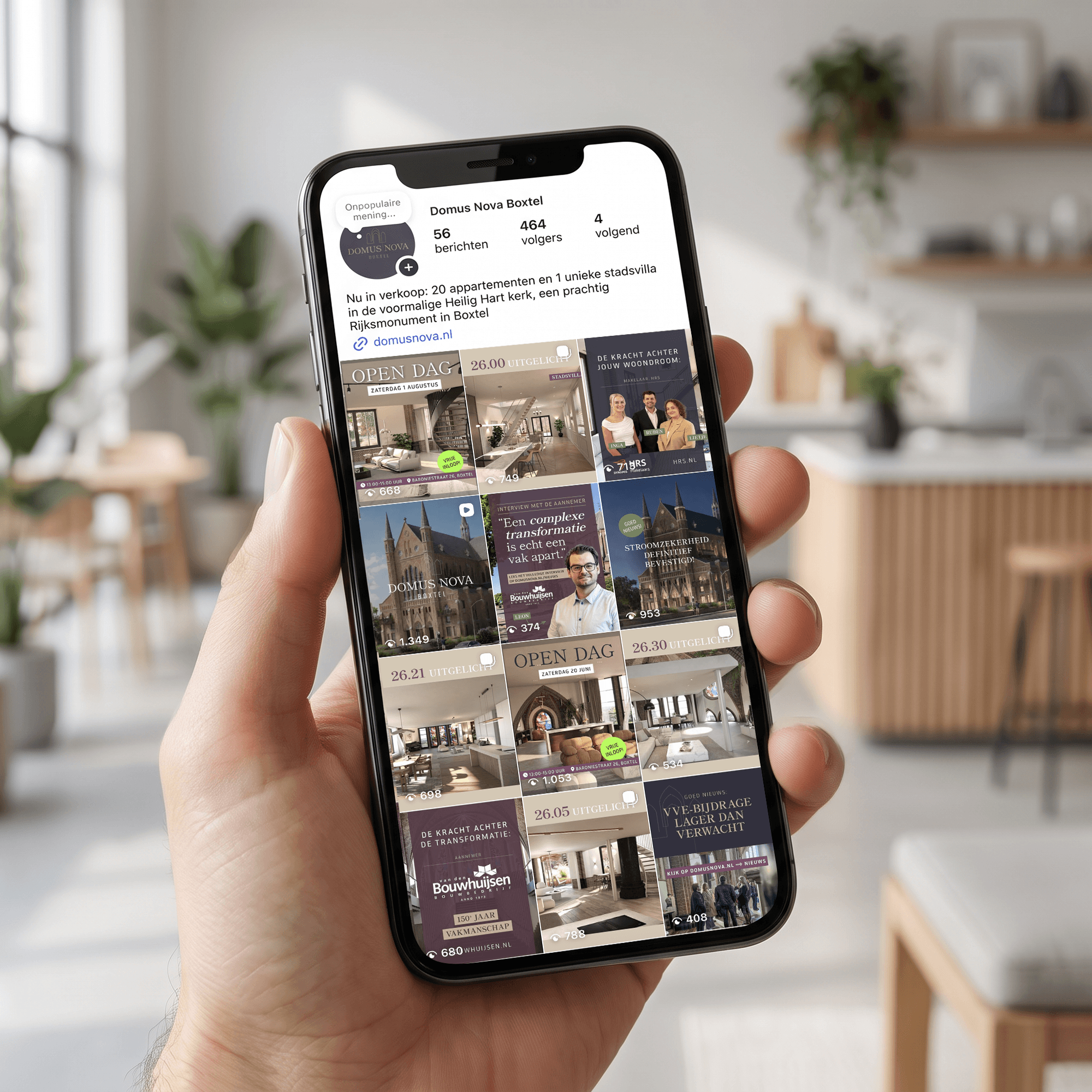 Social content Domus Nova